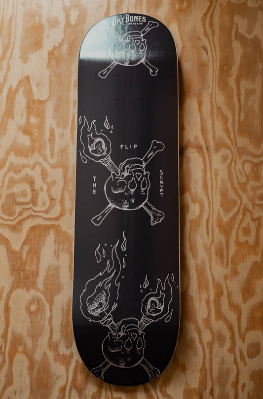 "The Scrypt" Skateboard Deck