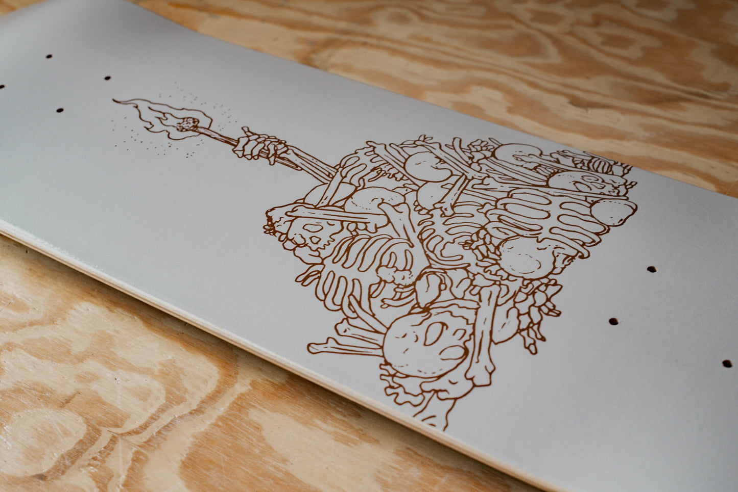 "The Ezekiel" Skateboard Deck